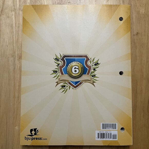 BJU Bob Jones Bible Truths 6 Redemption Gods Grand Design Student Worktext - Picture 5 of 7